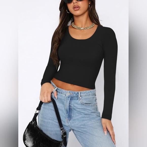 NWOT Womens Plus Size Crop Top - Picture 3 of 12